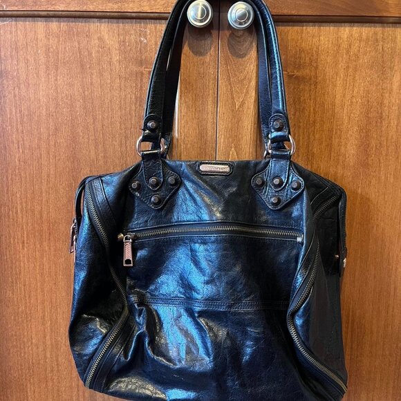 Rebecca Minkoff Black Vintage Leather Shoulder Bag 🖤 - Picture 1 of 3